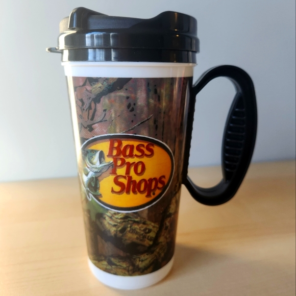 Bass Pro Shops Mossy Oak Travel Mug - Picture 1 of 4